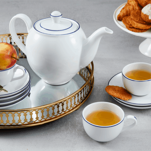 Bộ trà 0.5 L - Camellia - Chỉ Xanh Dương A001_01503802103gomminhlong.com
