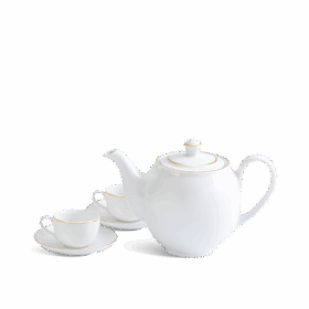  Bộ trà 0.65 L - Camellia - Chỉ Vàng A001_01653801403gomminhlong.com