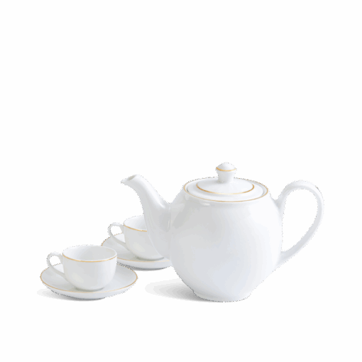 Bộ trà 0.65 L - Camellia - Chỉ Vàng A001_01653801403gomminhlong.com