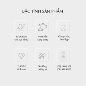  Bộ trà 0.65 L - Daisy - Cỏ Tím A001_01655226703gomminhlong.com