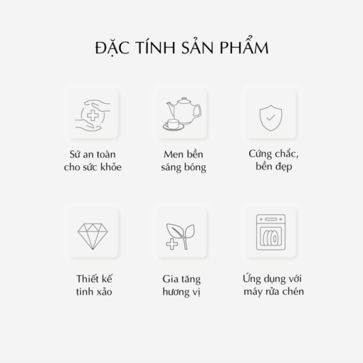 Bộ trà 0.65 L - Hoàng Cung - Lạc Hồng A001_01654020803gomminhlong.com
