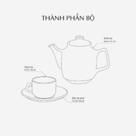  Bộ trà 0.65 L - Hoàng Cung - Sen Ngọc Bích A001_01654048703gomminhlong.com