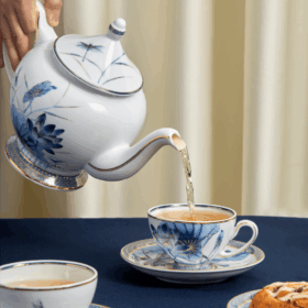  Bộ trà 0.65 L - Hoàng Cung - Sen Vàng A001_01654034503gomminhlong.com
