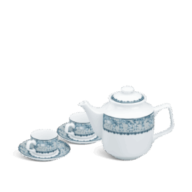 Bộ trà 0.7 L - Jasmine - Vinh Quy Nhạt A001_01071119703gomminhlong.com