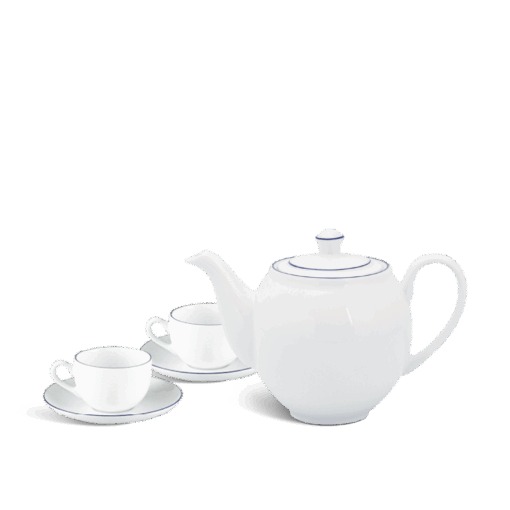 Bộ trà 0.8 L - Camellia - Chỉ Xanh Dương A001_01803802103gomminhlong.com