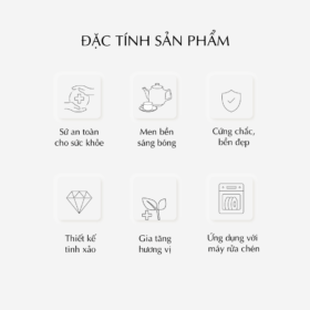  Bộ trà 0.8 L - Camellia - Diệp Lục A001_01803849503gomminhlong.com