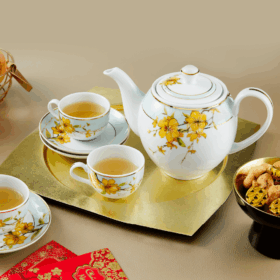  Bộ trà 0.8 L - Camellia - Hoa Mai A001_01803847803gomminhlong.com