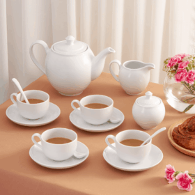  Bộ trà 1.1 L - Camellia - Trắng A001_01113800003gomminhlong.com
