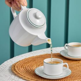  Bộ trà 1.1 L - Jasmine - Chỉ Xanh Lá A001_01111100903gomminhlong.com