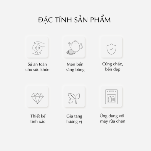 Bộ trà 1.1 L - Jasmine - Chim Lạc A001_01111138503gomminhlong.com