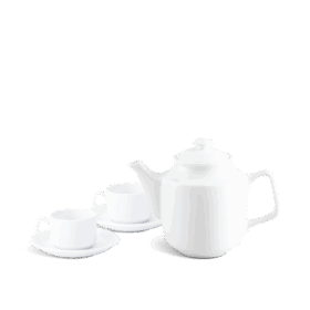 Bộ trà 1.1 L - Jasmine - Trắng A001_01111100003gomminhlong.com