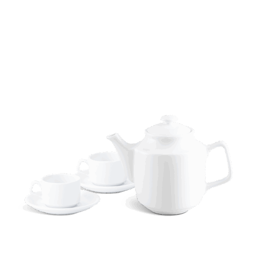 Bộ trà 1.1 L - Jasmine - Trắng A001_01111100003gomminhlong.com
