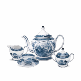 Bộ trà 1.3 L - Hoàng Cung - Hồn Việt A001_01134003803gomminhlong.com
