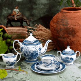  Bộ trà 1.3 L - Hoàng Cung - Hồn Việt A001_01134003803gomminhlong.com