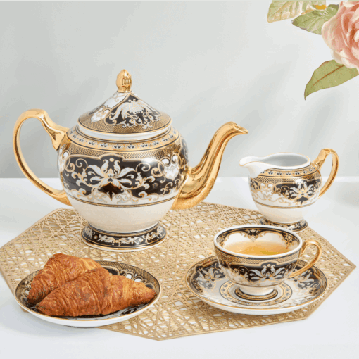 Bộ trà 1.3 L - Hoàng Cung - Huyền Liên A001_01134046703gomminhlong.com