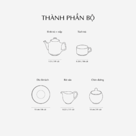  Bộ trà 1.3 L - Hoàng Cung - Lạc Hồng A001_01134020803gomminhlong.com