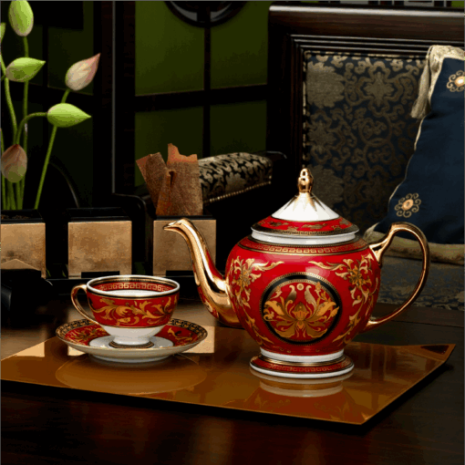 Bộ trà 1.3 L - Hoàng Cung - Quốc Sắc A001_01134006803gomminhlong.com