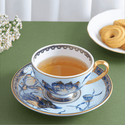 Bộ trà 1.3 L - Hoàng Cung - Sen Ngọc A001_01134045603gomminhlong.com