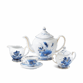  Bộ trà 1.3 L - Hoàng Cung - Sen Vàng A001_01134034503gomminhlong.com