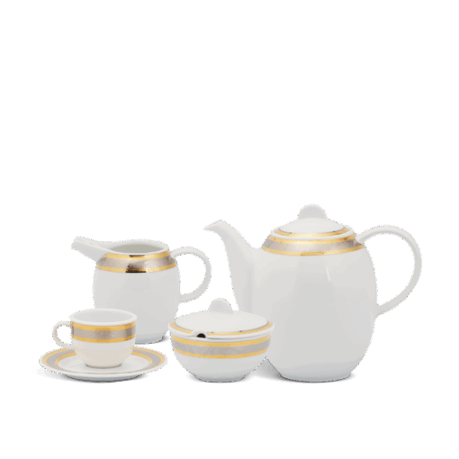 Bộ trà cao 1.3 L - Sago - Hoa Hồng A001_01130101703gomminhlong.com