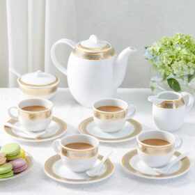  Bộ trà cao 1.3 L - Sago - Hoa Hồng A001_01130101703gomminhlong.com
