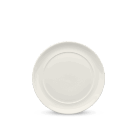 Dĩa tròn lòng phẳng 25 cm - Anh Vũ Lys - Trắng Ngà A001_582570000gomminhlong.com