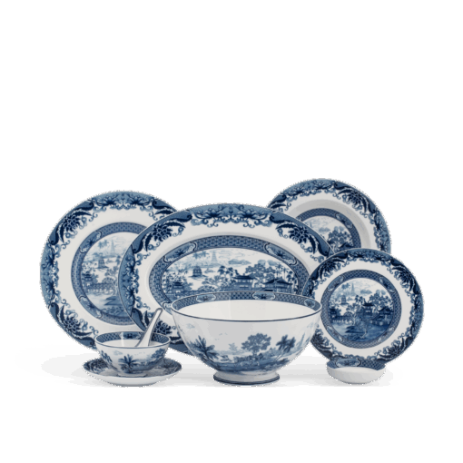 Bộ đồ ăn 10 người 48 sản phẩm - Hoàng Cung - Hồn Việt A001_4810DD038gomminhlong.com