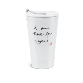  Ly sứ dưỡng sinh 0.48 L + nắp ống hút (K1) - Dưỡng Sinh - I am here for you A001_214888000IHgomminhlong.com