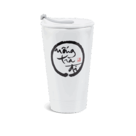 Ly sứ dưỡng sinh 0.48 L + nắp ống hút (K1) - Dưỡng Sinh - Uống trà đi A001_214888000UHgomminhlong.com
