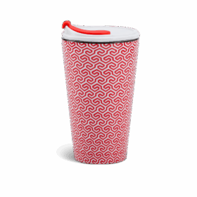  Ly sứ dưỡng sinh 0.48 L (K1) + nắp ống hút - Dưỡng Sinh - Red Karakusa (LTF) A001_214888LTFHgomminhlong.com