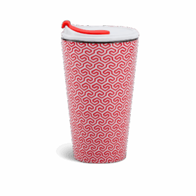 Ly sứ dưỡng sinh 0.48 L (K1) + nắp ống hút - Dưỡng Sinh - Red Karakusa (LTF) A001_214888LTFHgomminhlong.com