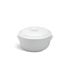 Thố + nắp - Jasmine - Trắng A001_061505000gomminhlong.com
