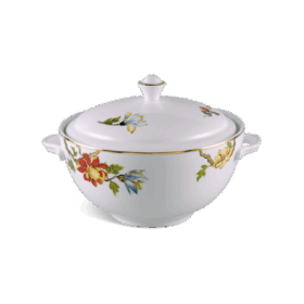 Thố 18 cm + nắp - Camellia - Cát Tường A001_061822302gomminhlong.com