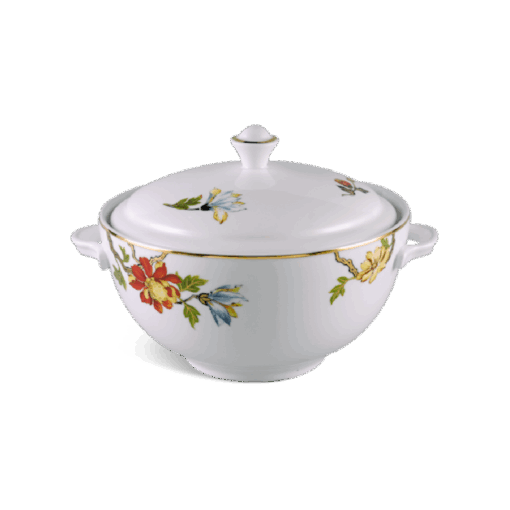 Thố 18 cm + nắp - Camellia - Cát Tường A001_061822302gomminhlong.com