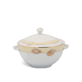  Thố 18 cm + nắp - Camellia - Hương Biển kem A001_061822089gomminhlong.com
