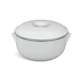  Thố + nắp - Jasmine - Chỉ Xanh Lá A001_061505009gomminhlong.com