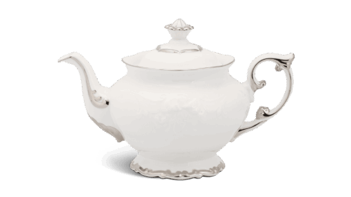 Bình trà 1.3 L - Đài Các - Chỉ Bạch Kim A001_011346043gomminhlong.com