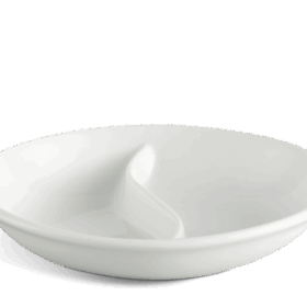  Chén chấm 2 ngăn - Jasmine Lys - Trắng Ngà A001_231004000gomminhlong.com