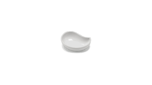 Chén chấm hình Quả Xoài 8 cm - Jasmine - Trắng ngà A001_640815000gomminhlong.com
