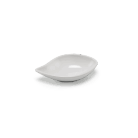  Chén chấm hình Chiếc Lá 9 cm - Misc Assortment - Trắng ngà A001_640916000gomminhlong.com