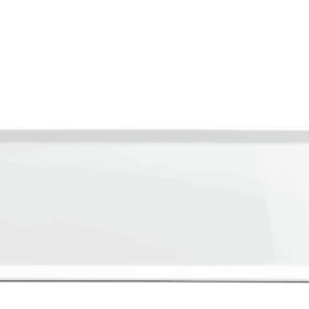 Khay chữ nhật 50 x 21 cm - Daisy - Trắng A001_465001000gomminhlong.com