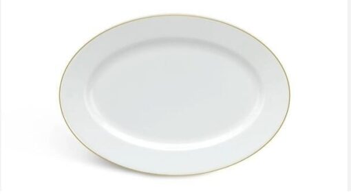 Dĩa oval - Jasmine - Chỉ Vàng A001_052503014gomminhlong.com