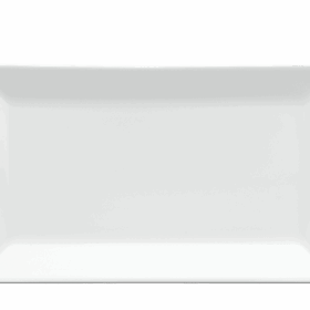  Dĩa chữ nhật lá 22 x 13 cm - Misc Assortment - Trắng A001_462202000gomminhlong.com