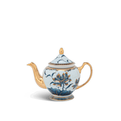 Bình trà + nắp - Hoàng Cung - Sen Ngọc A001_010840456gomminhlong.com