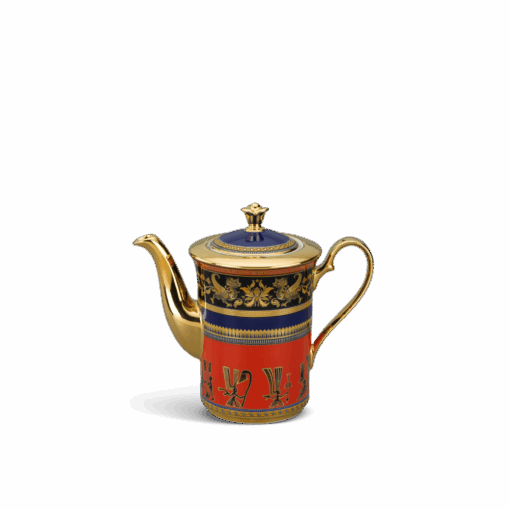 Bình trà cao + nắp - Tulip - Trống Đồng A001_010884376gomminhlong.com