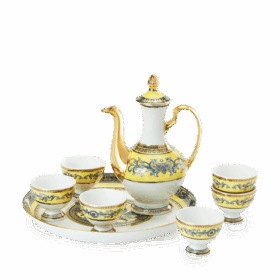 Bộ khay rượu 0.27 L - Hoàng Cung - Hoàng Liên A001_34270146003gomminhlong.com