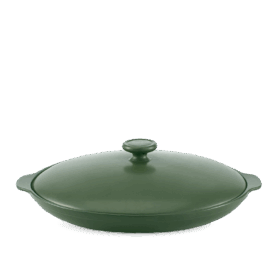 Chảo chiên dưỡng sinh 35cm + nắp - HealhyCook - Xanh rêu A001_663522464gomminhlong.com