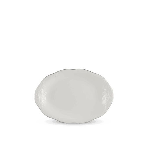 Dĩa oval - Đài Các IFP - Chỉ Bạch Kim A001_052517043gomminhlong.com
