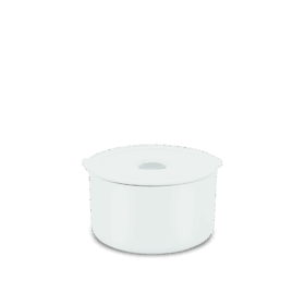  Hộp dưỡng sinh tròn đựng thực phẩm 15 cm + nắp (K) - Dưỡng Sinh - Trắng A001_211532000Kgomminhlong.com