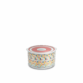  Hộp dưỡng sinh tròn đựng thực phẩm 13 cm + nắp (K) - Dưỡng Sinh - Mosaic A001_211332LTDKgomminhlong.com